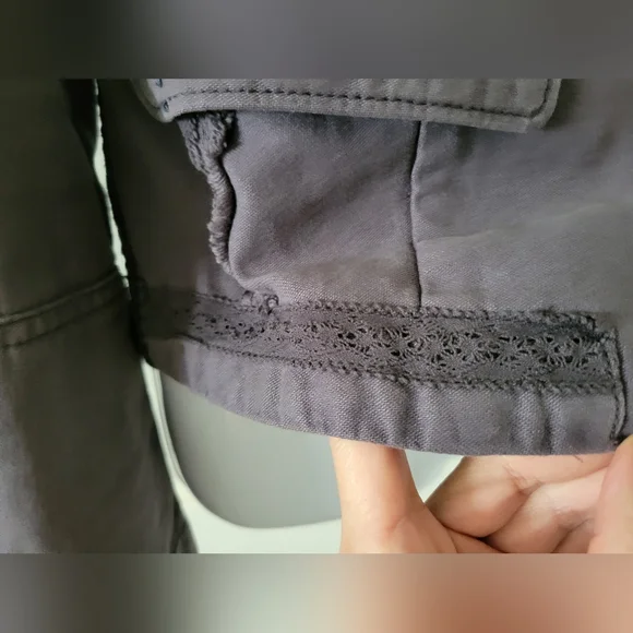 HEI HEI | Anthro | Delaine Cute Gray Gingham Blazer (SIZE 4) - Picture 13 of 16